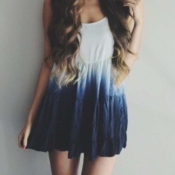 Brandy Melville Dresses & Skirts - BRANDY MELVILLE OMBRÉ JADA DRESS